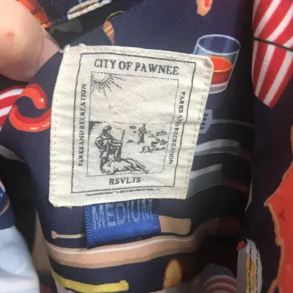 RSVLTS Park Recreation City Of Pawnee Ron Swanson’s Greatness Kunuflex Size Med - Picture 3 of 5